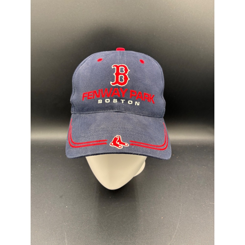 Twins Enterprise Boston Red Sox Fenway Park Hat Navy Blue Cotton Adjustable Cap